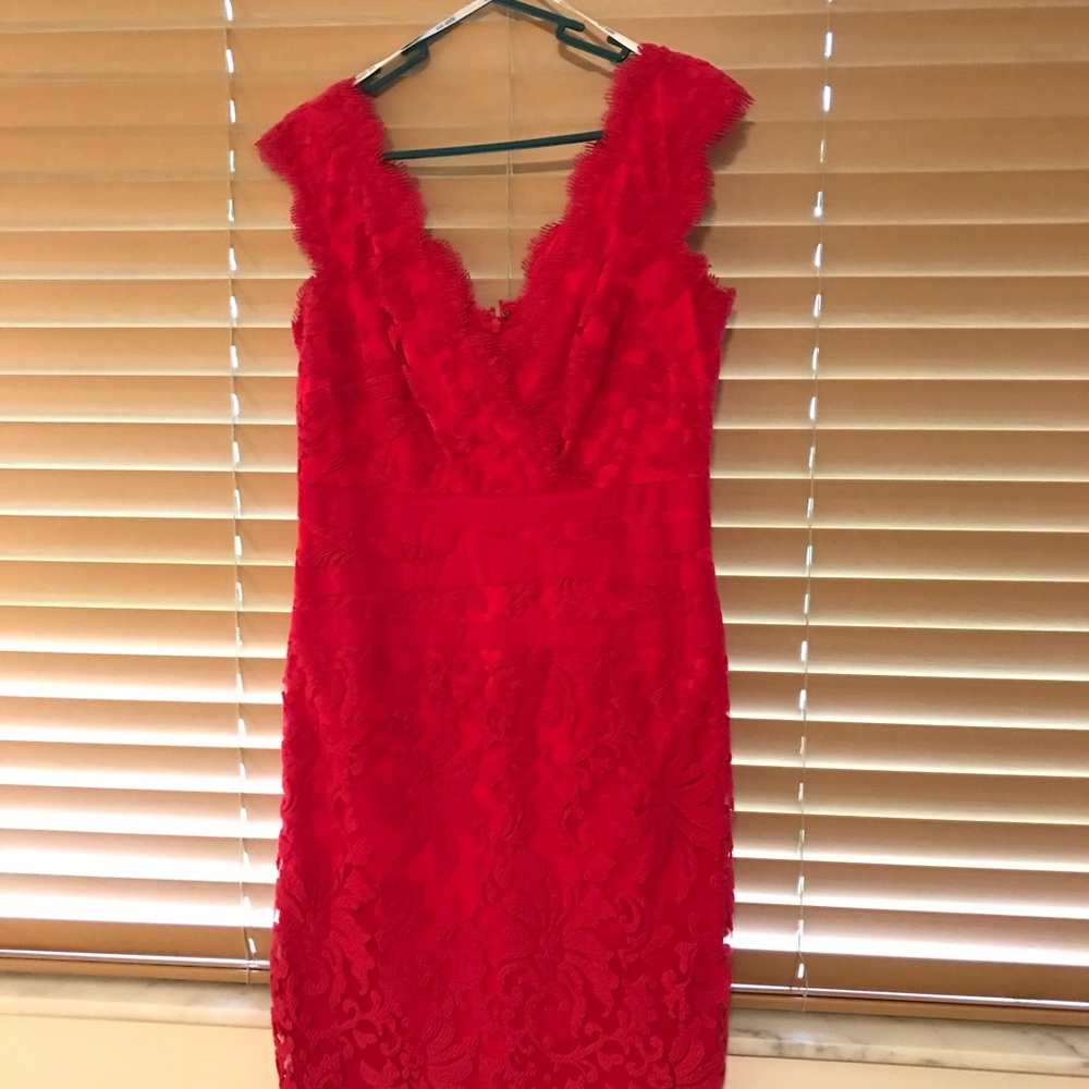 Tadashi Shoji Red Dress